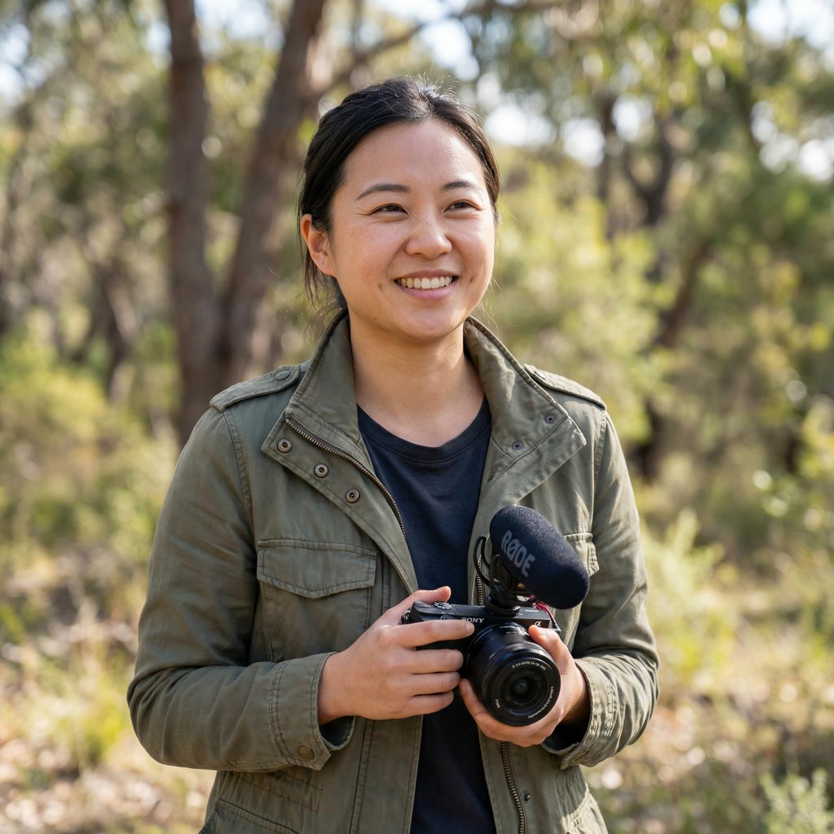 网红动物写真视频制作人陈思雨